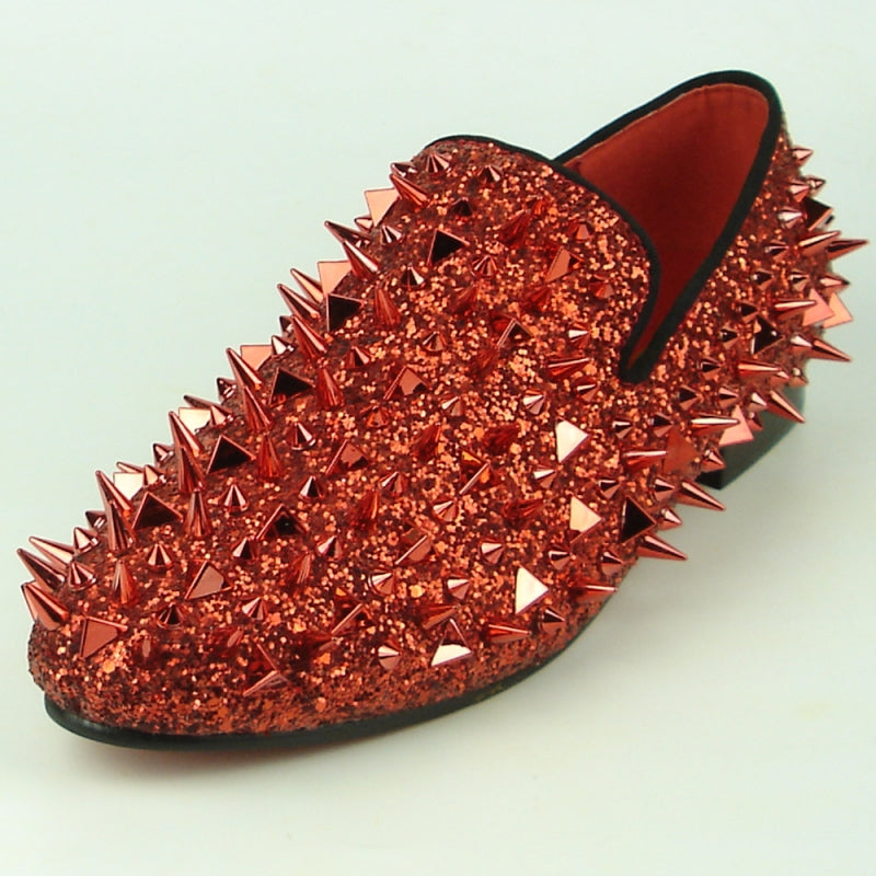FI-7239 Red Glitter Red Spikes Fiesso by Aurelio Garcia  display picture 3