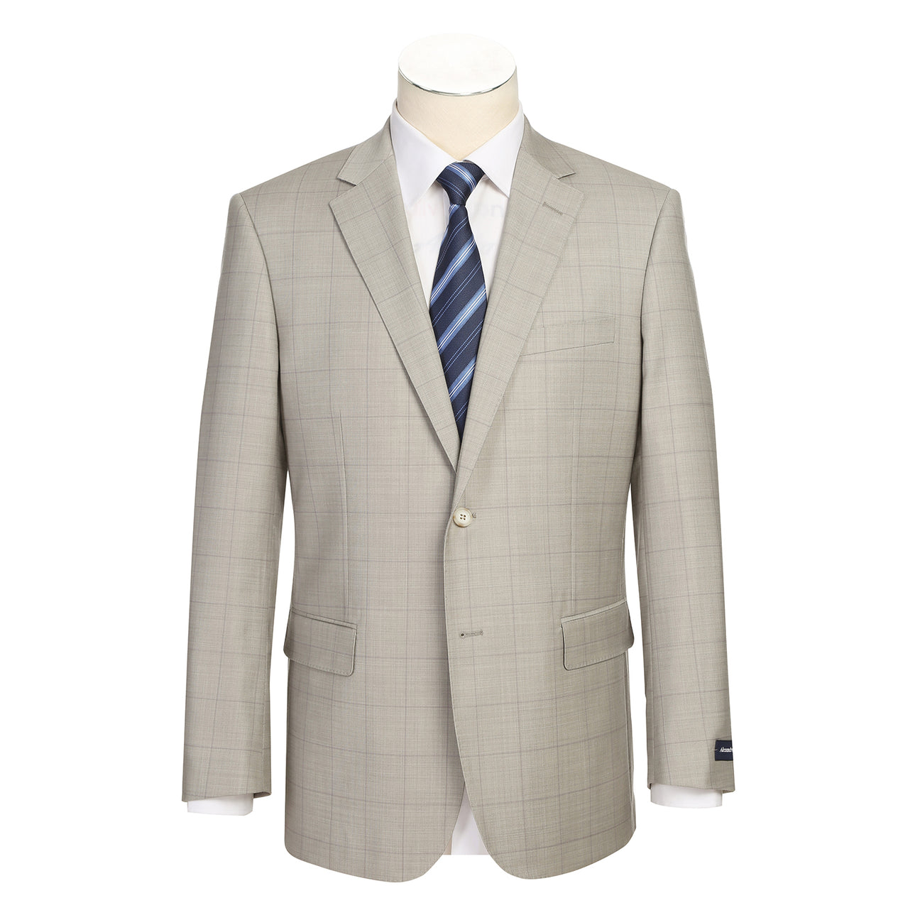 Alessandro Vitello by Renoir Dark Grey Wool Suit Vest Regular Fit Dress Suit Waistcoat 508-3 main image 1