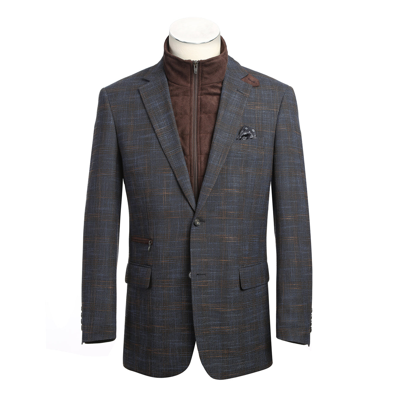 Alessandro Vitello by Renoir 2-Piece Classic Fit Single Breasted 2 Button Suit 202-2 main image 1