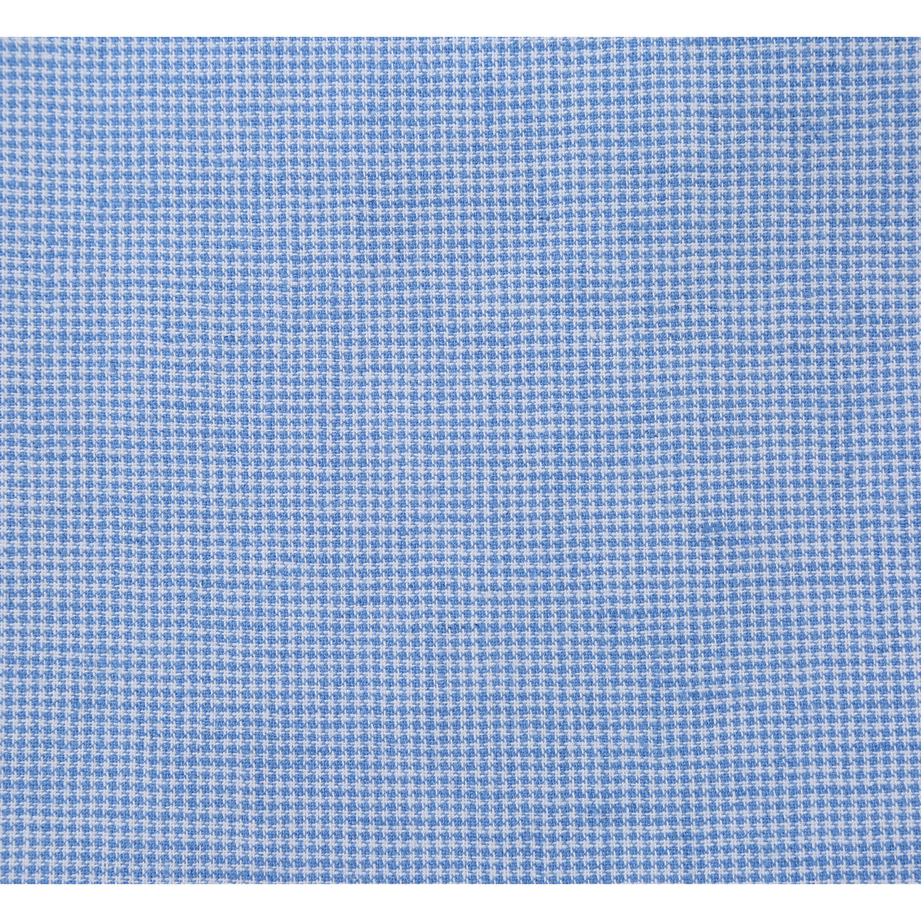 The Alessandro Vitello by Renoir Classic Fit Sport Coat 610-6, a light blue jacket with notch lapel made of linen cotton blend, is showcased on a mannequin with a white shirt and patterned blue tie.