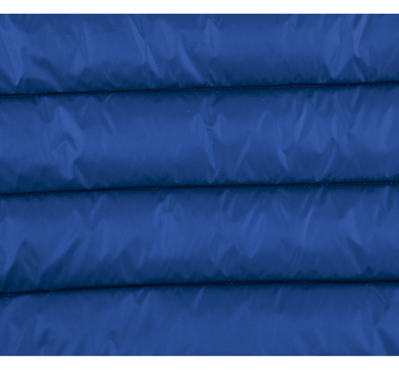 The Alessandro Vitello by Renoir Jonathan Nylon Down Navy Vest 831-9 is a blue, padded sleeveless jacket featuring a high collar and zipper closure, making it ideal for winter days. Designed by Renoir and crafted as a nylon down vest, it offers warmth without the weight.