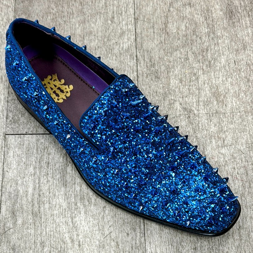 Unique Design Menswear Dress Shoe Blue Unique Design Menswear Dress Shoe Blue