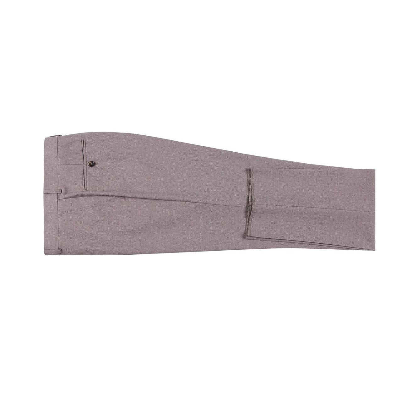 The Alessandro Vitello by Renoir Gray Slim Fit 2-Piece Single Breasted Notch Lapel Suit 201-103, perfect for special occasions, showcases a single button closure over a crisp white dress shirt and a subtly patterned black tie, elegantly displayed on a mannequin.