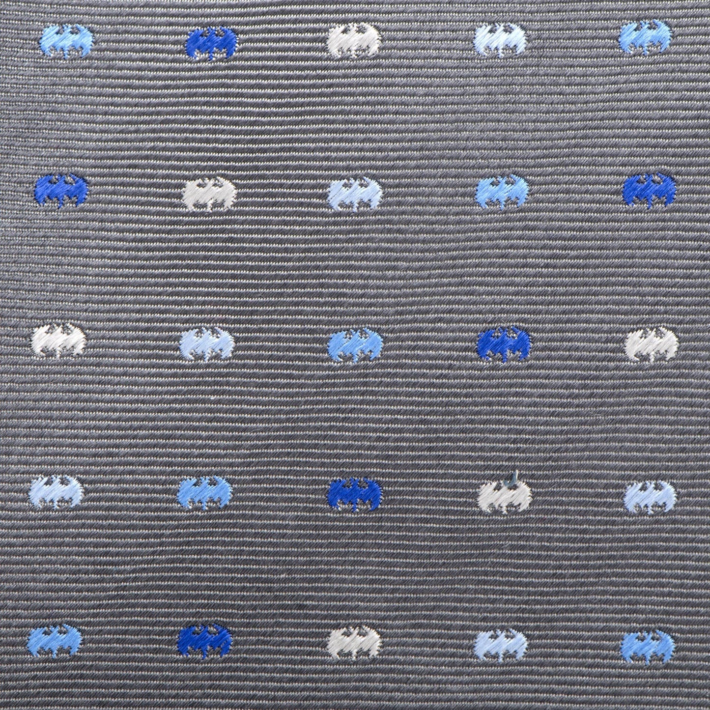 The DC Batman Icon Gray Men's Tie by Cufflinks.com features a subtle pattern and is perfect for any DC Comics fan.