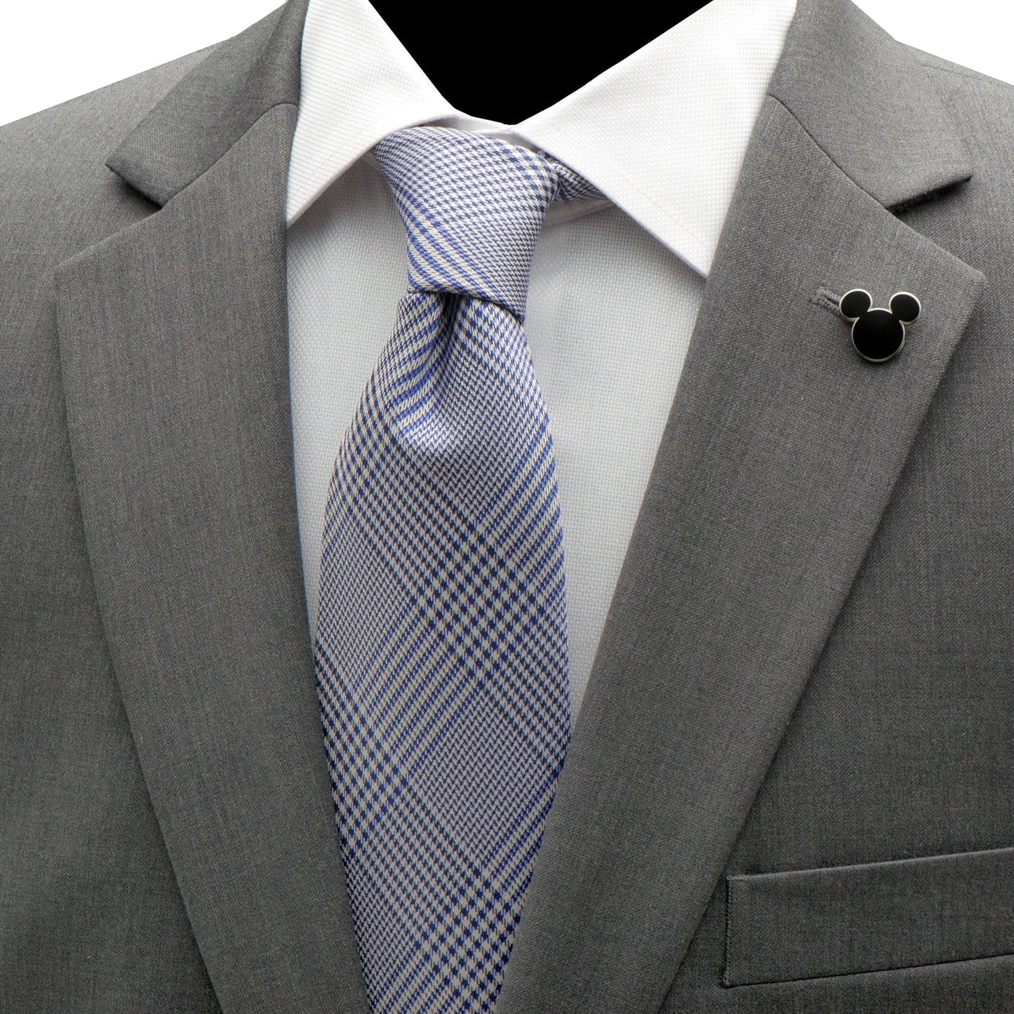 The Mickey's 90th Anniversary Gift Set by Cufflinks.com includes three pairs of classic-design Mickey Mouse socks in black, red, and blue, plus a square card—an ideal Disney gift for any fan.