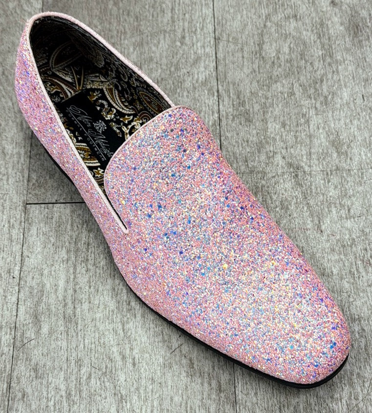 Exclusive Formal Dress Shoe Pink BARNES 10.5 Exclusive Formal Dress Shoe Pink BARNES 10.5