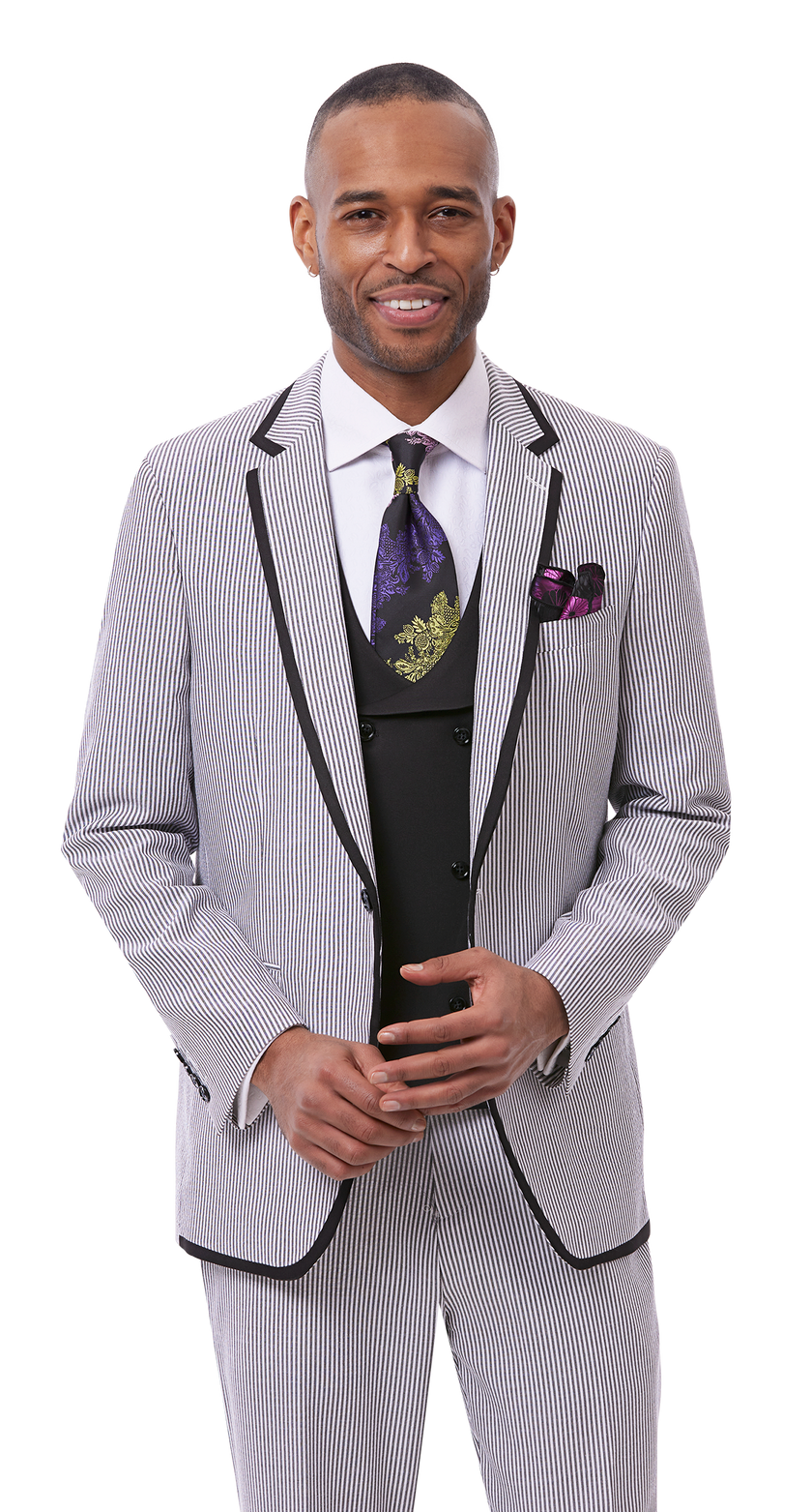 EJ Samuel Black Suit JP138 main image 1