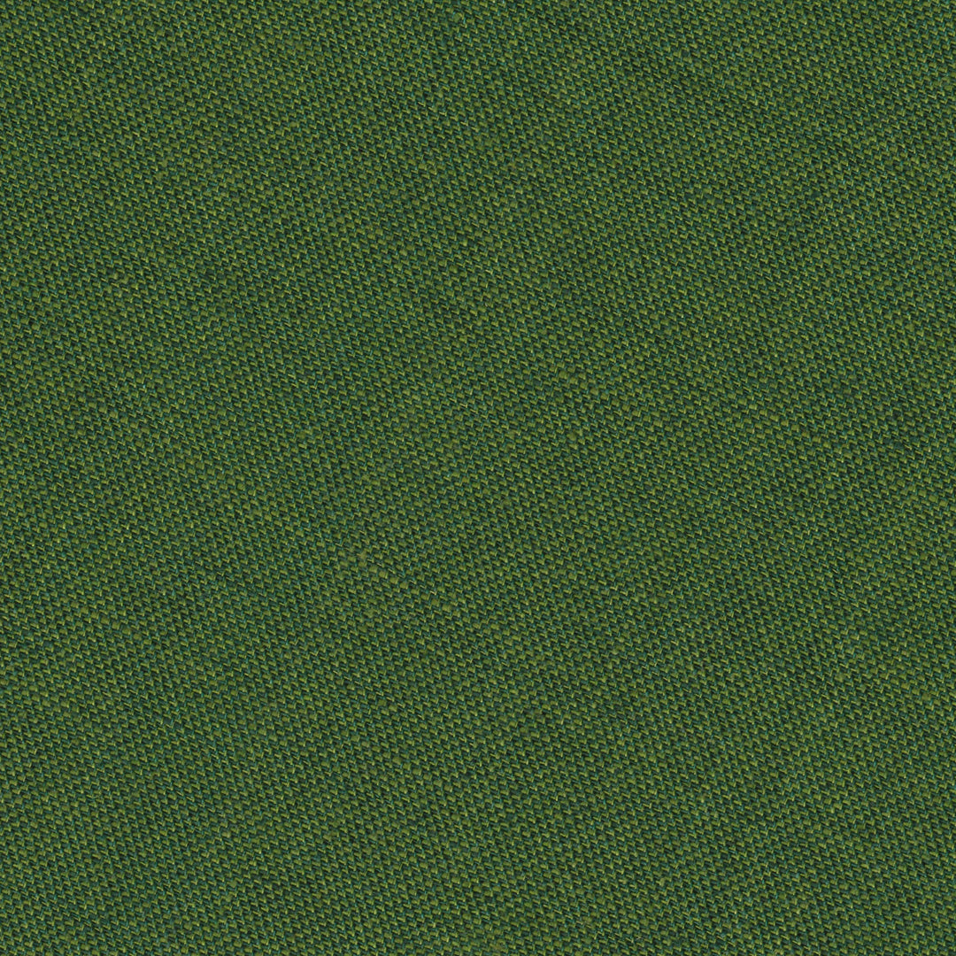Close-up of emerald green fabric with a fine, even weave, crafted from European flax for Inserch Linen Pants P31-00200 by Inserch—ideal for premium-quality trousers.