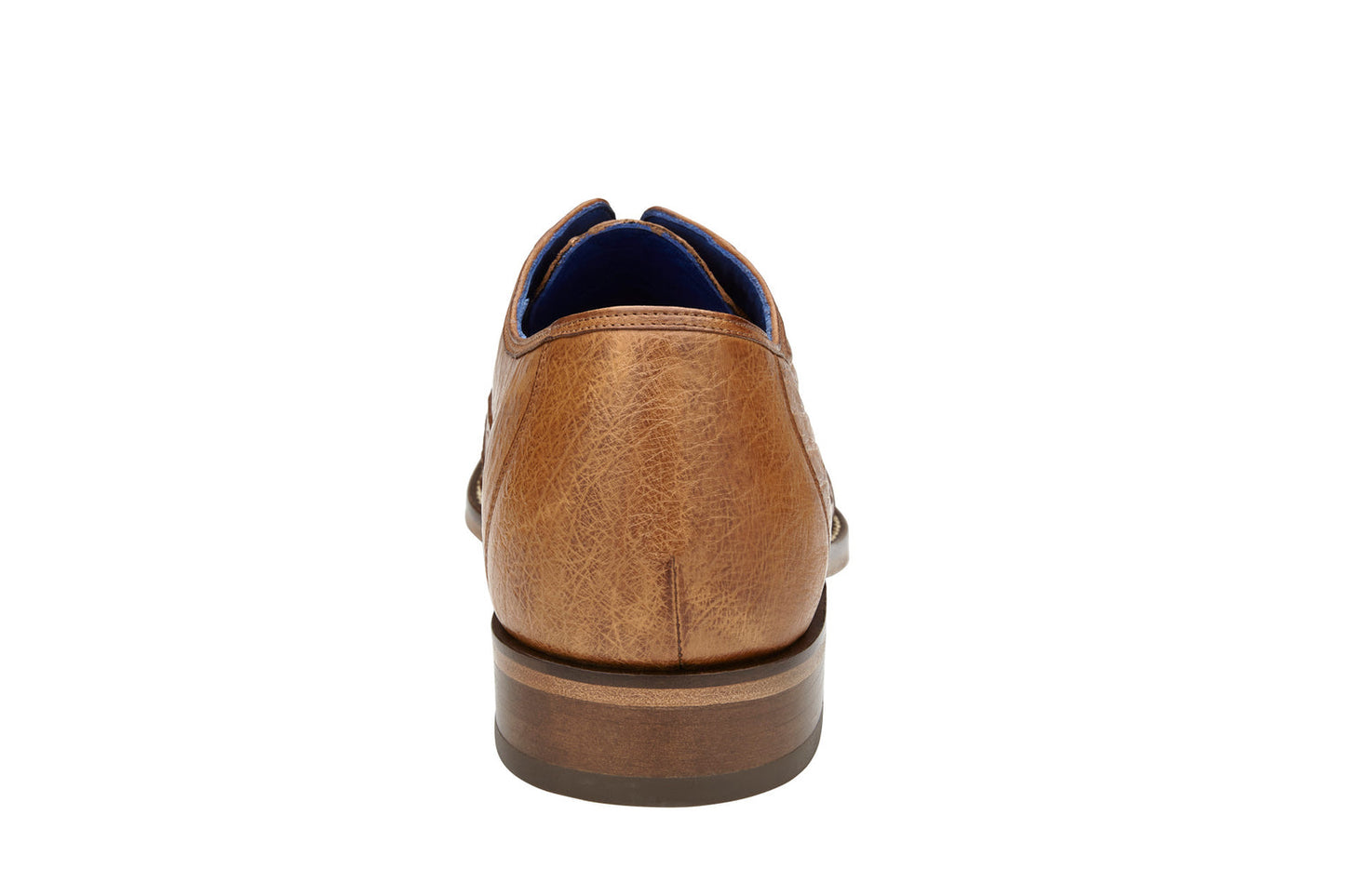 Belvedere's Orlando shoe, a genuine ostrich quill dress shoe in Antique Peanut, crafted with a textured pattern and featuring a low wooden heel along with luxurious leather lining for enhanced comfort.