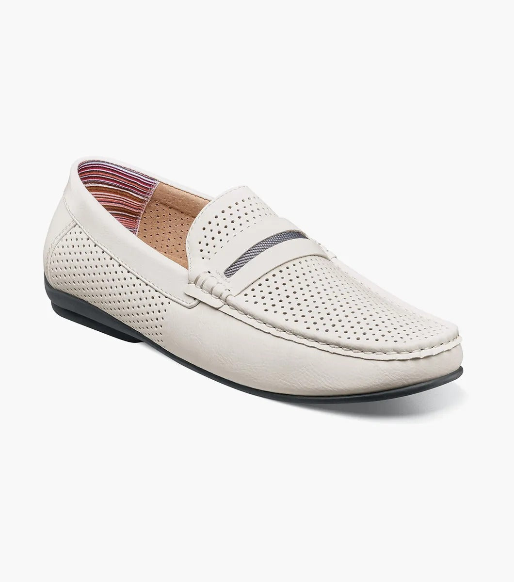 Stacy Adams Men's Corby Moc Toe Saddle Slip-On