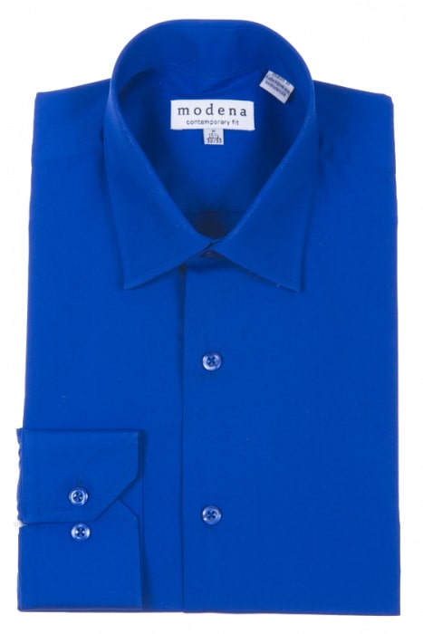 Modena Contemporary Fit Regular Cuff M300BS0R French Blue 15.5 34/35 Modena Contemporary Fit Regular Cuff M300BS0R French Blue 15.5 34/35