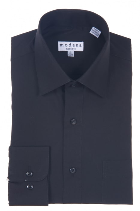 Modena Classic Fit Regular Cuff M300CL0R Black 19 34/35