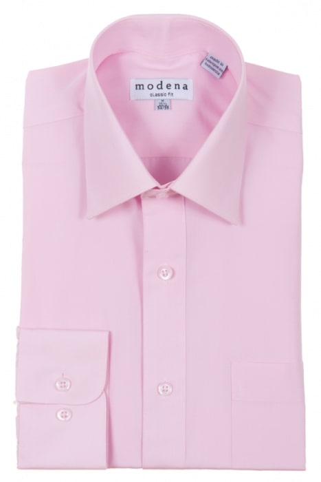 Modena Classic Fit Regular Cuff M300CL0R Pink 15.5 32/33 Modena Classic Fit Regular Cuff M300CL0R Pink 15.5 32/33
