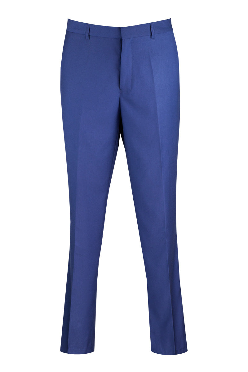 modern dress pants Men's Navy Modern Fit Suit Pants 52