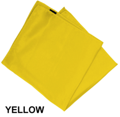 Displayed on a white background is the Silky Pocket Square XL 17x17 in an aqua color by Unique Design Menswear, with the word "AQUA" featured underneath.