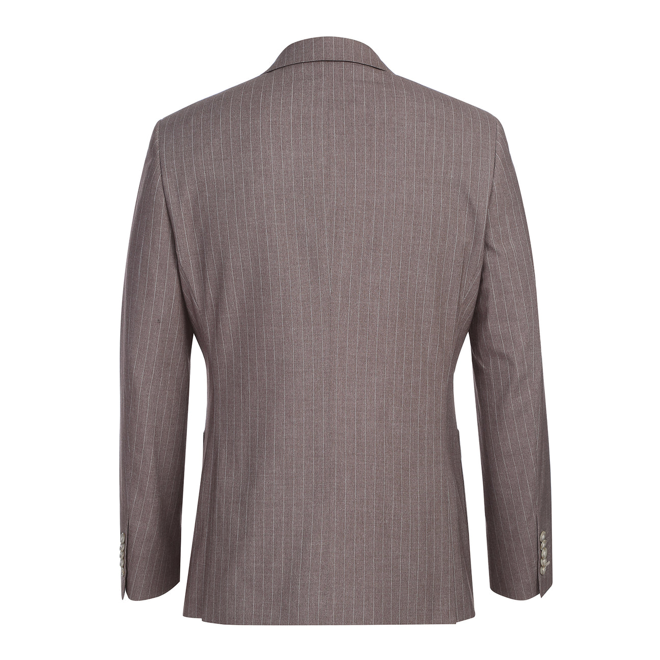 A mannequin displays the ENGLISH LAUNDRY Gray Check Suit 22-30-500EL by English Laundry, styled over a white dress shirt and an orange patterned tie.