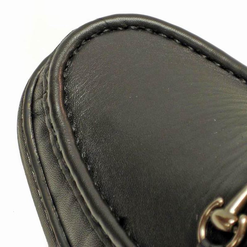 The Pinoso's P-5158 Paco Black Slip-On Loafer is a men’s nappa leather shoe, made in Spain, featuring metal bit detailing across the top.