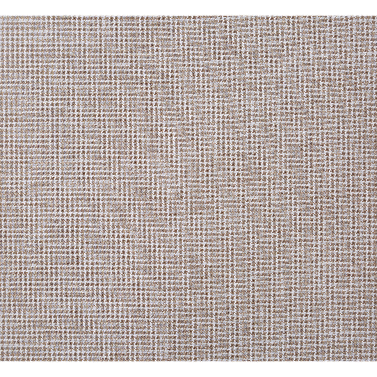 The Renoir Alessandro Vitello Classic Fit Sport Coat 610-5, in light beige cotton-linen, is styled on a mannequin with a white dress shirt and dark purple polka dot tie.