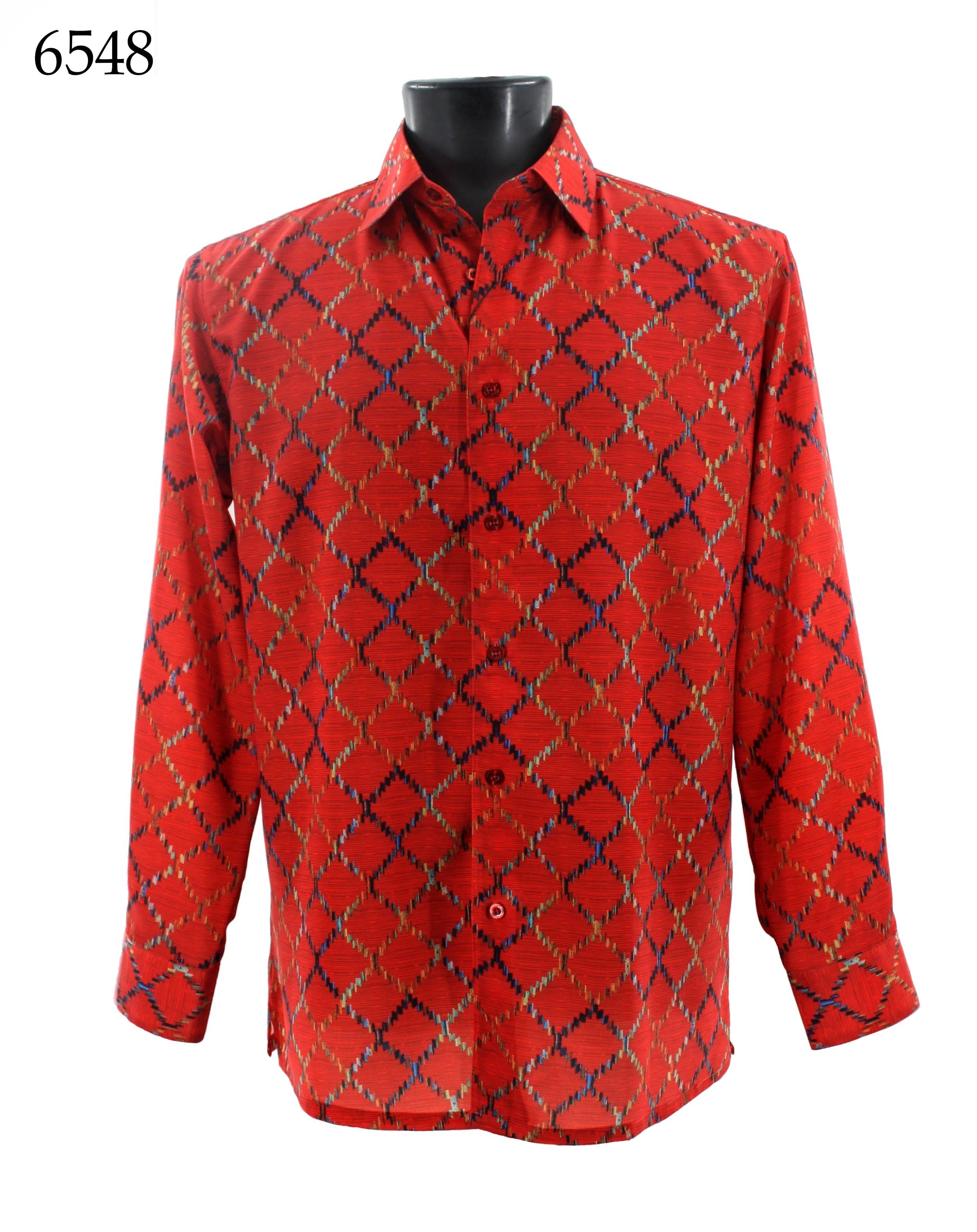 Bassiri Long Sleeve Shirt 6548 – Unique Design Menswear