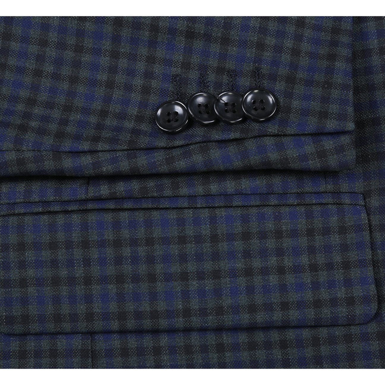 The Alessandro Vitello by Renoir New Slim Fit Wool Green Blazer 567-4 from Renoir features a modern silhouette, notch lapel, and two-button closure, styled here with a matching tie and white shirt.