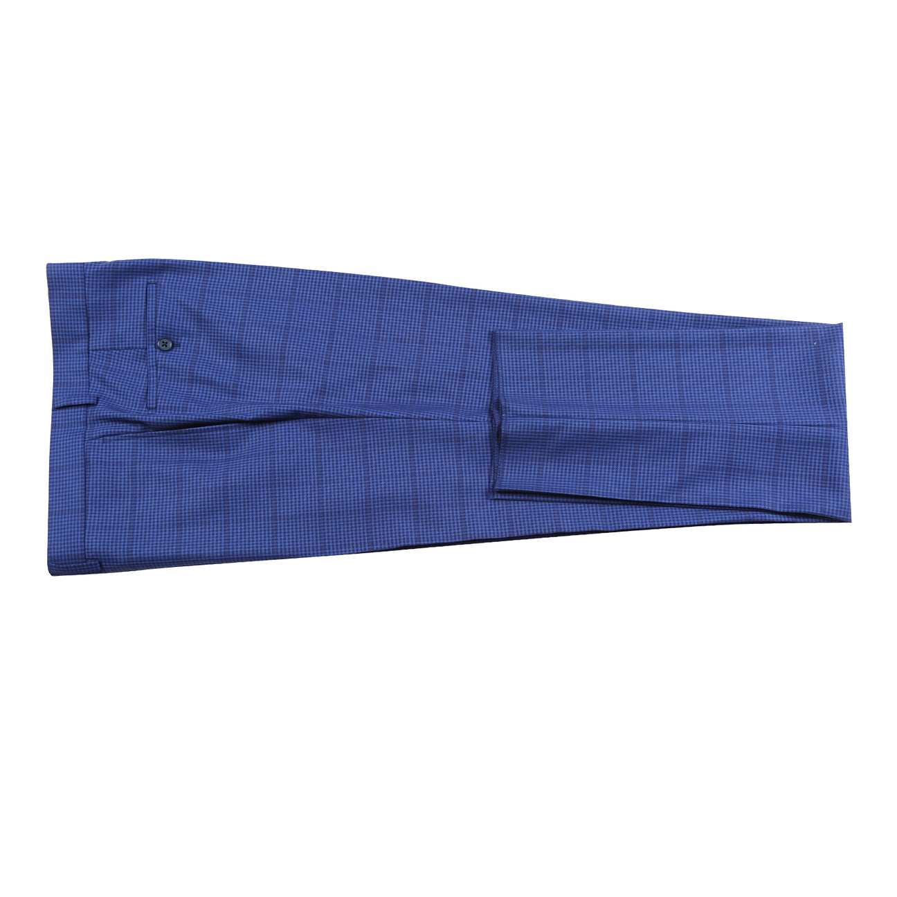 The English Laundry ENGLISH LAUNDRY 2pc Suit Navy 32-26-412EL is a men's slim-fit blazer with a single button, flap pockets, and floral lining.