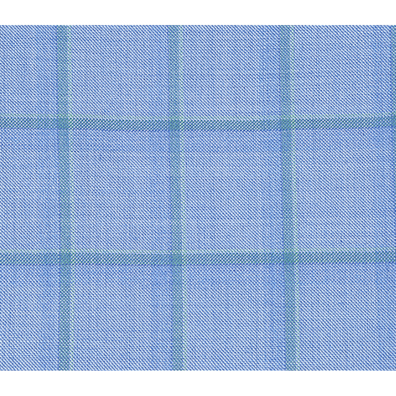 The Alessandro Vitello by Renoir Classic Fit Wool Blazer in Blue 565-1 is paired with a crisp white shirt, patterned blue tie, and folded pocket square, shown against a plain white background.