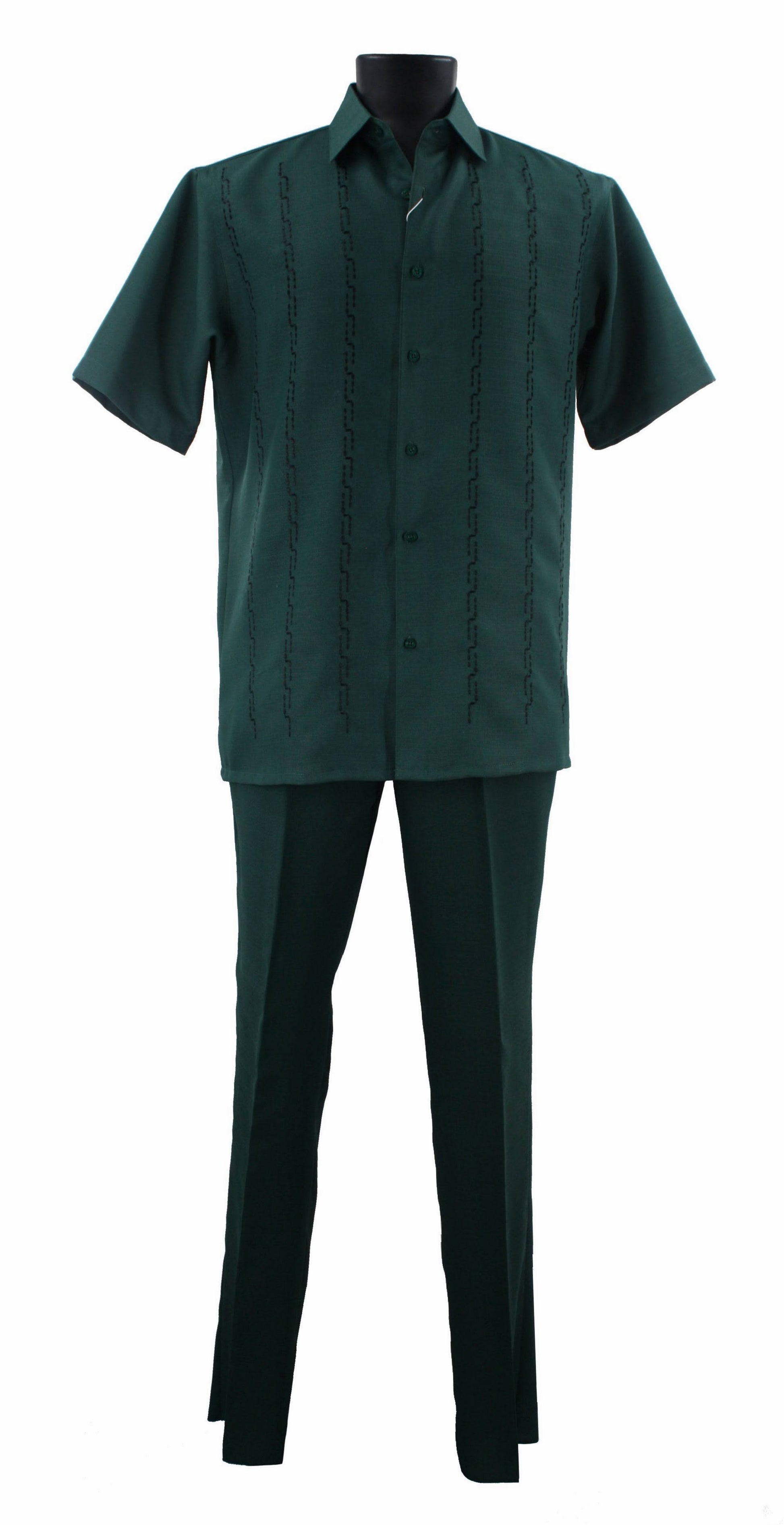 emerald green mens dress shirt Plain Modern Fit Wrinkle-Free Cotton Blend Amanti Easy iron emerald green dress shirts for