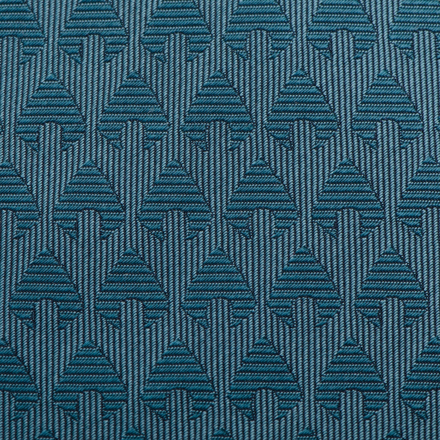 The DC Aquaman Men's Tie by Cufflinks.com features a teal silk geometric pattern—a stylish, subtle nod to Aquaman that makes it the perfect standout accessory for any DC Comics fan.