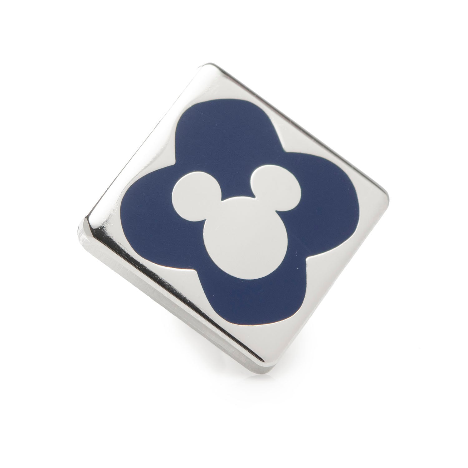 The Cufflinks.com Disney Donald Duck Patterned Blue Socks and Mickey Mouse Blue Lapel Pin Gift Set is a delightful choice for Disney fans.