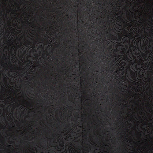 A man in an Insomnia MANZINI ENZO 3-piece slim fit suit with a rhinestone woven pattern jacket and bow tie stands against a light background.