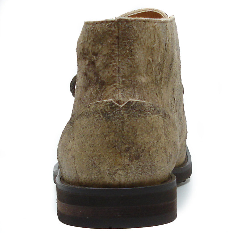 The FI-7002 Brown Encore by Fiesso is a genuine leather men’s boot featuring a scuffed look, dark brown laces, and low heel—classic Fiesso style for a rugged, timeless appeal.