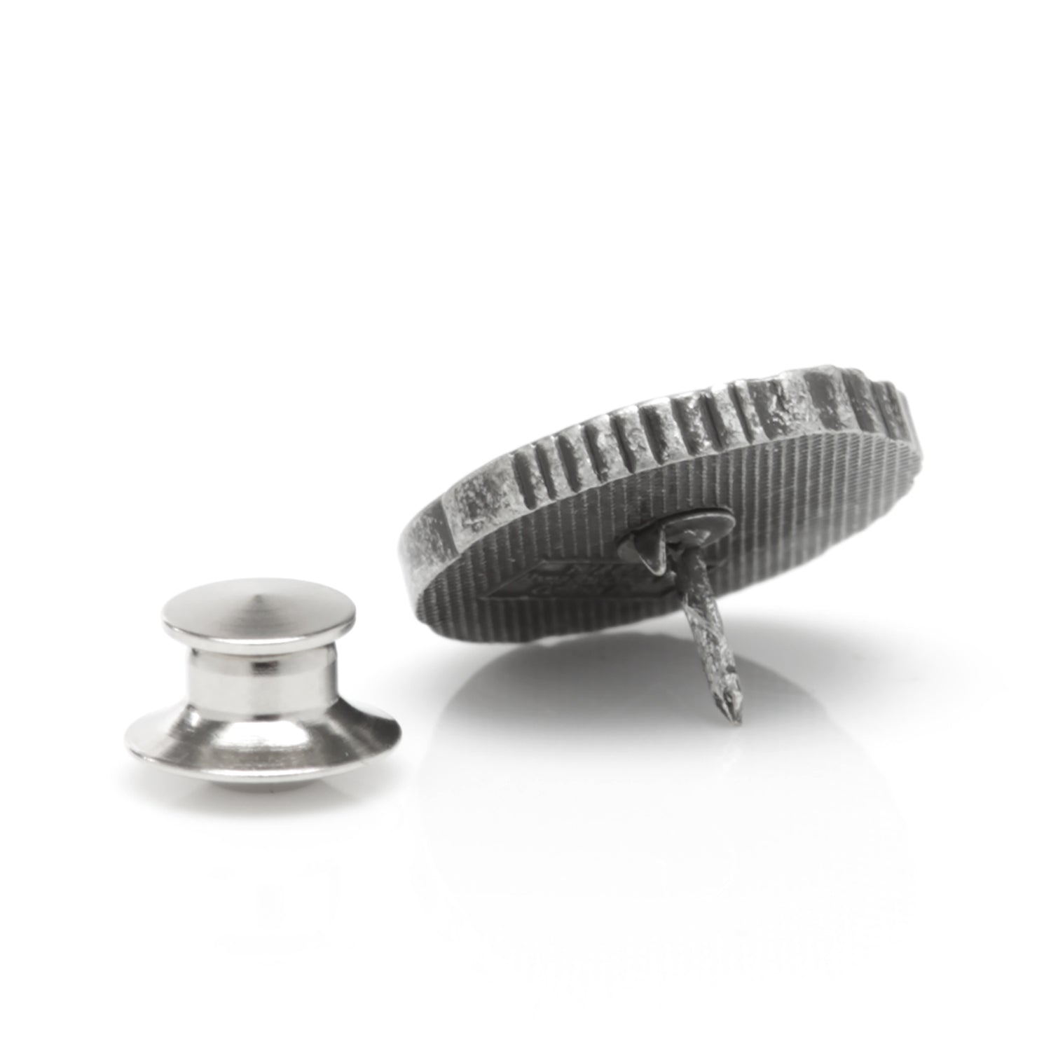 The Game of Thrones Targaryen Dragon Antiqued Lapel Pin by Cufflinks.com features a raised three-headed dragon with wings against a textured background—the perfect House Targaryen accessory for fans and collectors.