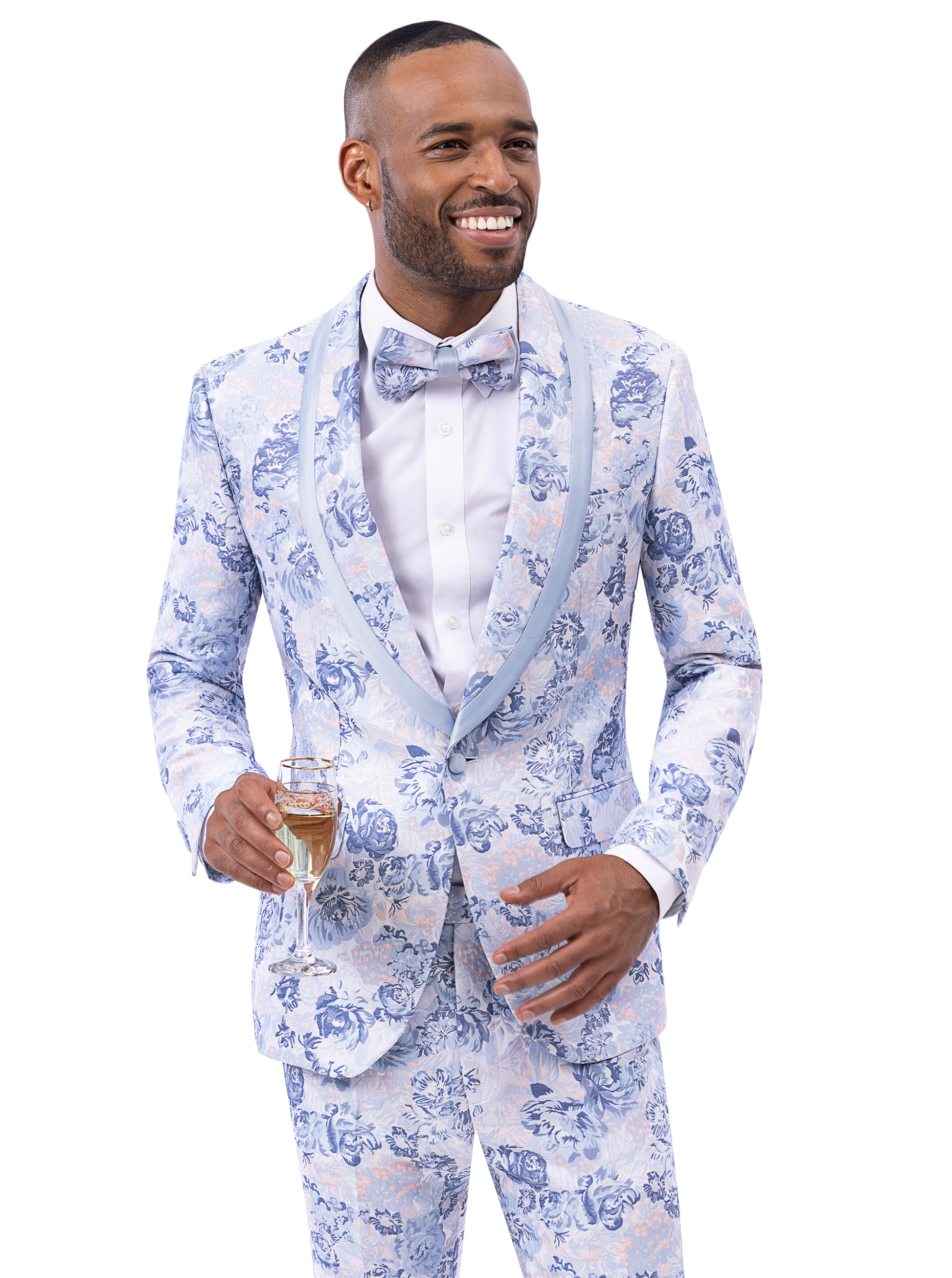 EJ Samuel Blue Suit JP127 36