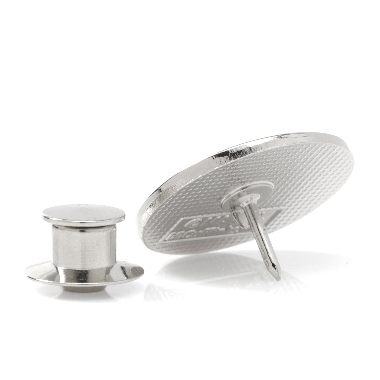 The Marvel Captain America Chevron Stripe Gift Set from Cufflinks.com features bold red, white, blue, and black striped socks paired with a Captain America pin—an ideal gift for Marvel fans.