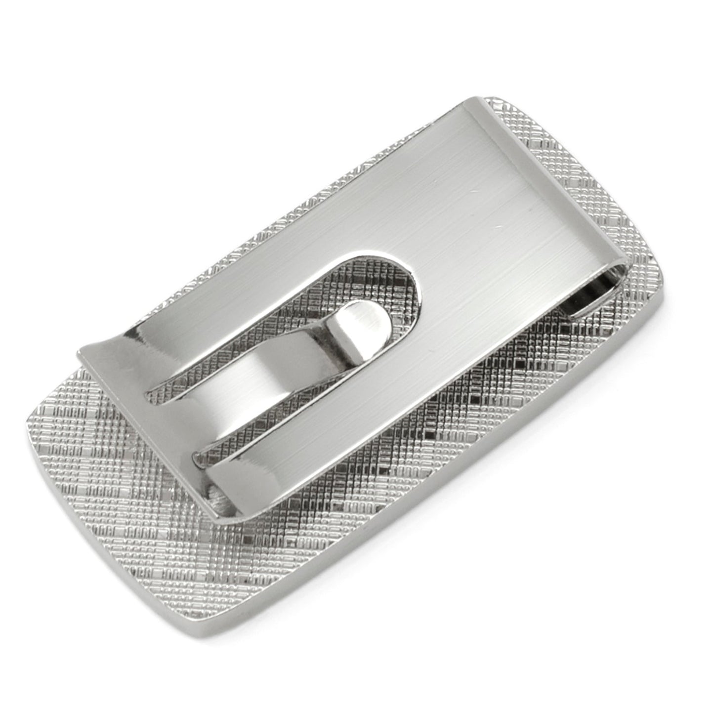 The MLB Chicago Cubs Cushion Money Clip by Cufflinks.com features a blue background and team logo—an officially licensed accessory ideal for fans wanting to display their team pride in style.