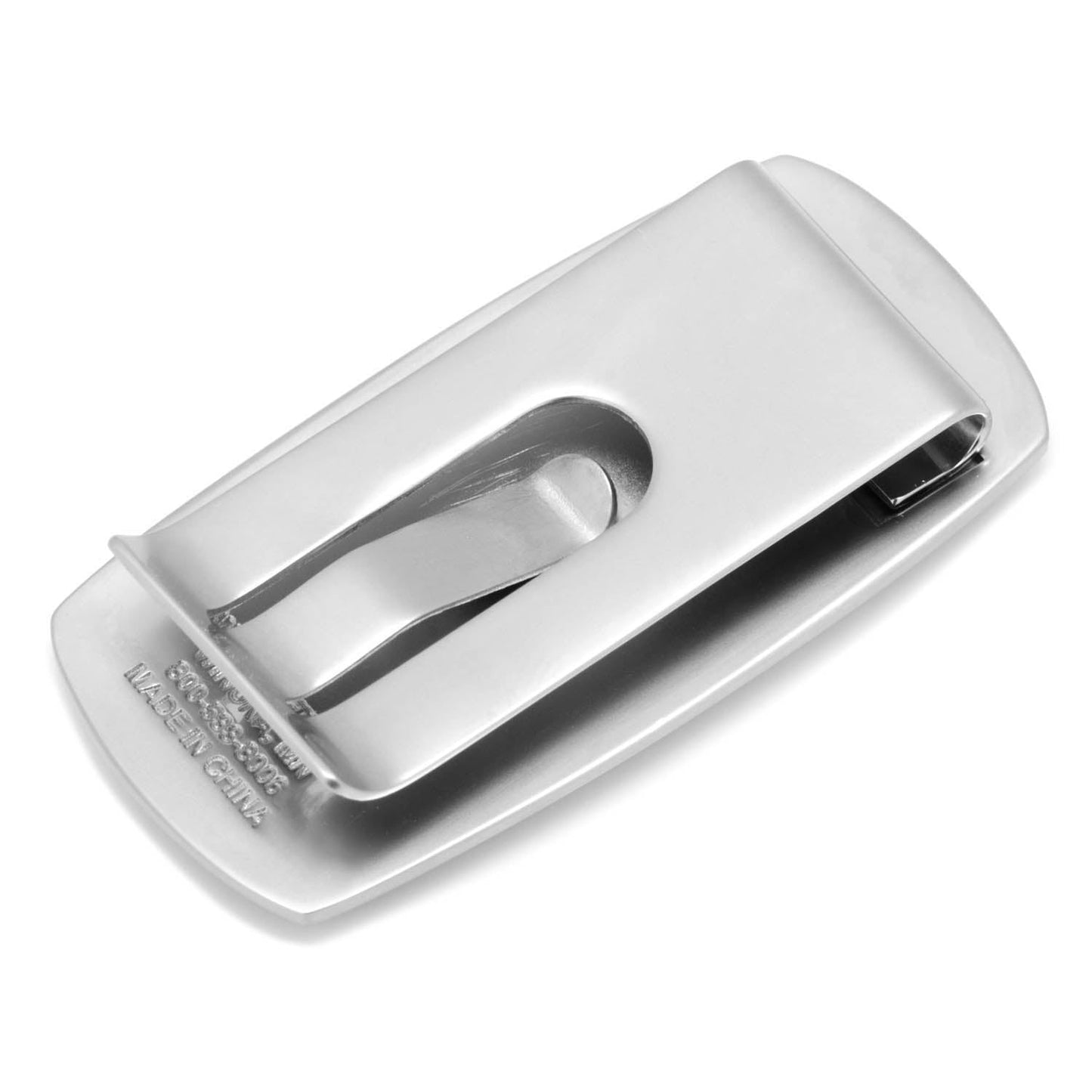 Showcase your team spirit with the MLB LA Dodgers Cushion Money Clip by Cufflinks.com, featuring a rectangular design with a blue center and white interlocking "LA"—an essential accessory for any Dodgers fan.