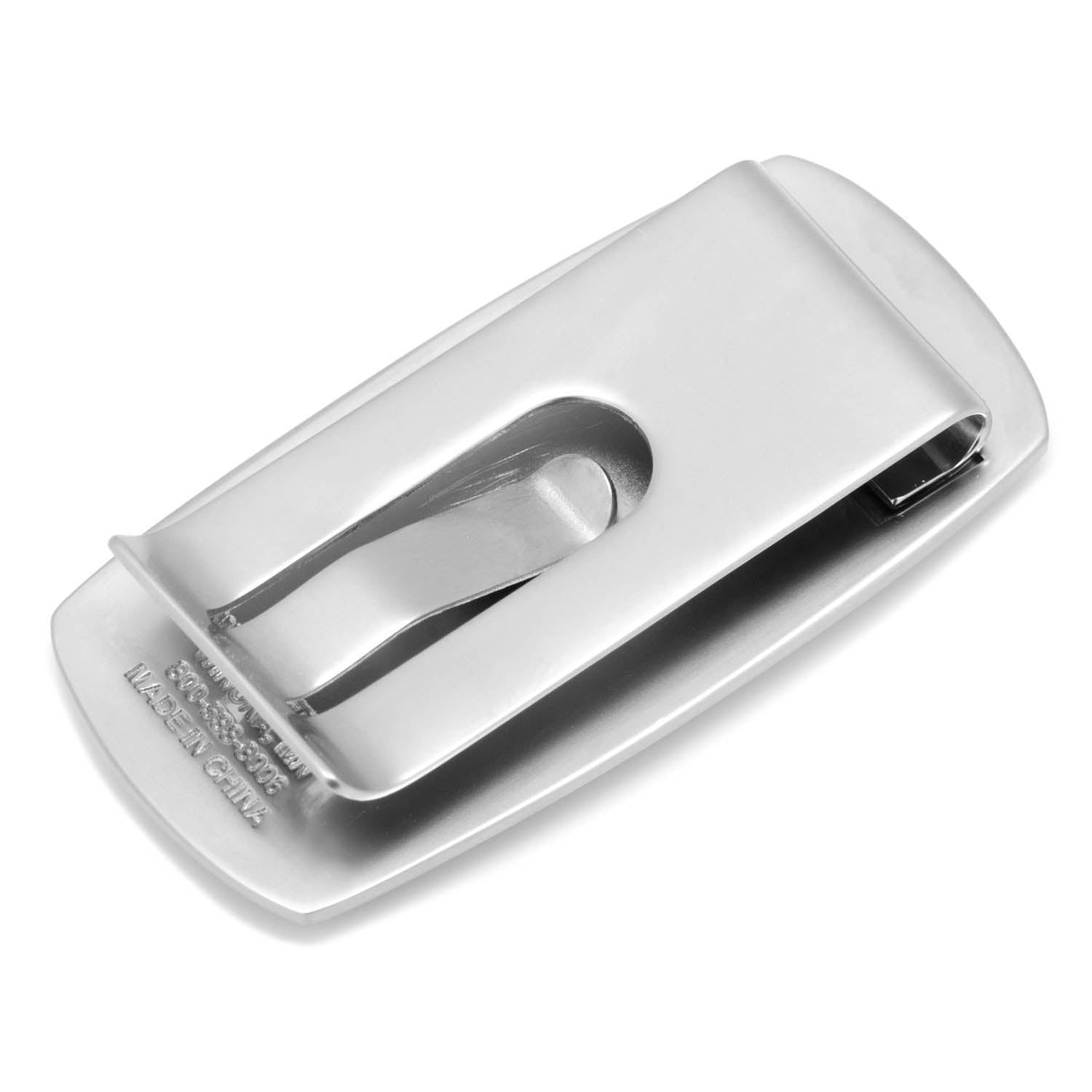 Showcase your team spirit with the MLB LA Dodgers Cushion Money Clip by Cufflinks.com, featuring a rectangular design with a blue center and white interlocking "LA"—an essential accessory for any Dodgers fan.