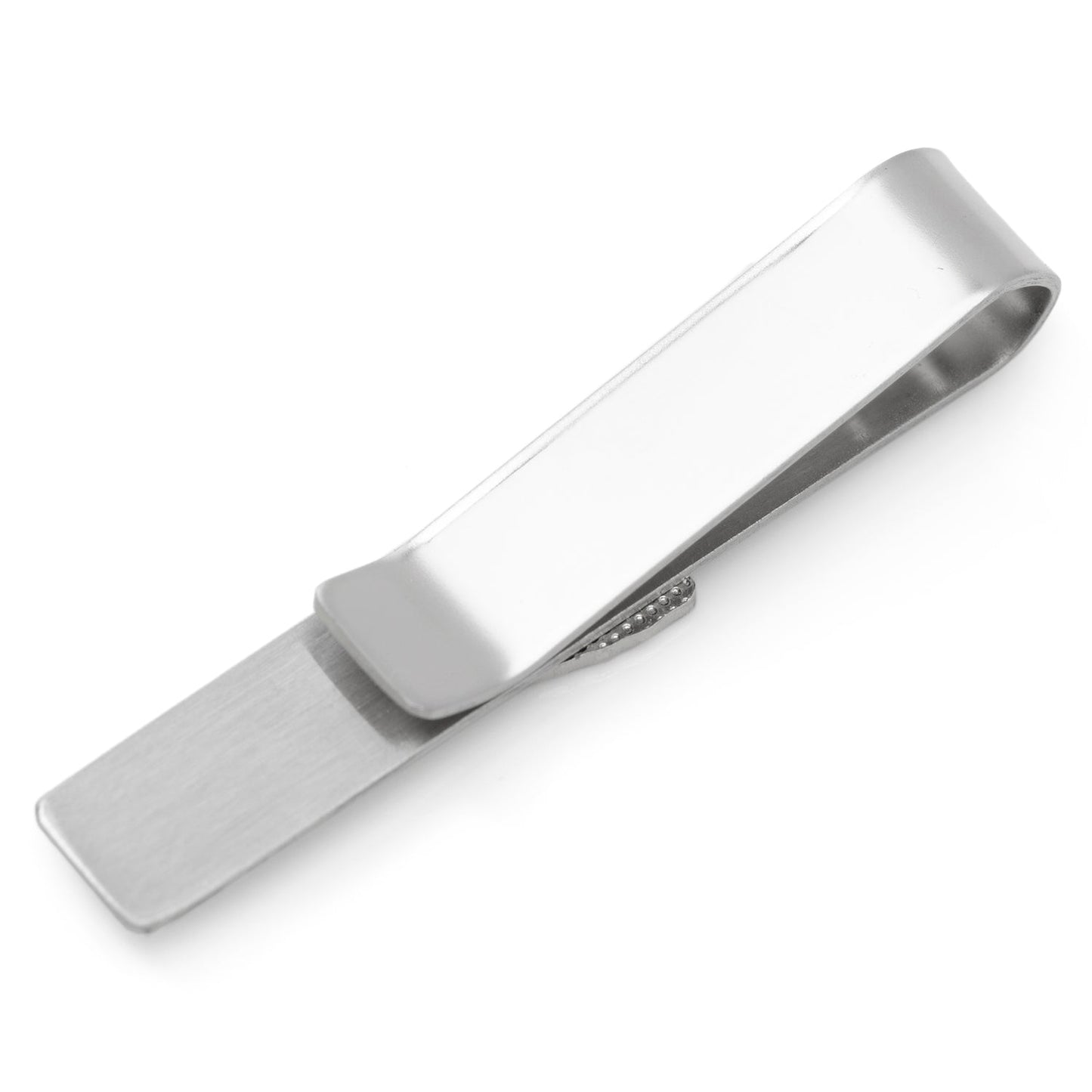 The NCAA University of North Carolina Tar Heels Tie Bar by Cufflinks.com features a silver finish with a blue logo, perfect for any Tar Heels fan or NCAA supporter.