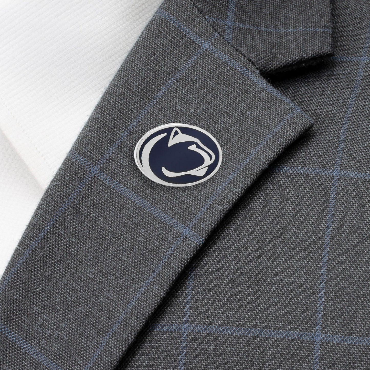Show your PSU pride with this NCAA Penn State University Nittany Lions Lapel Pin by Cufflinks.com, featuring an abstract lion head logo—an officially licensed accessory perfect for fans and alumni.