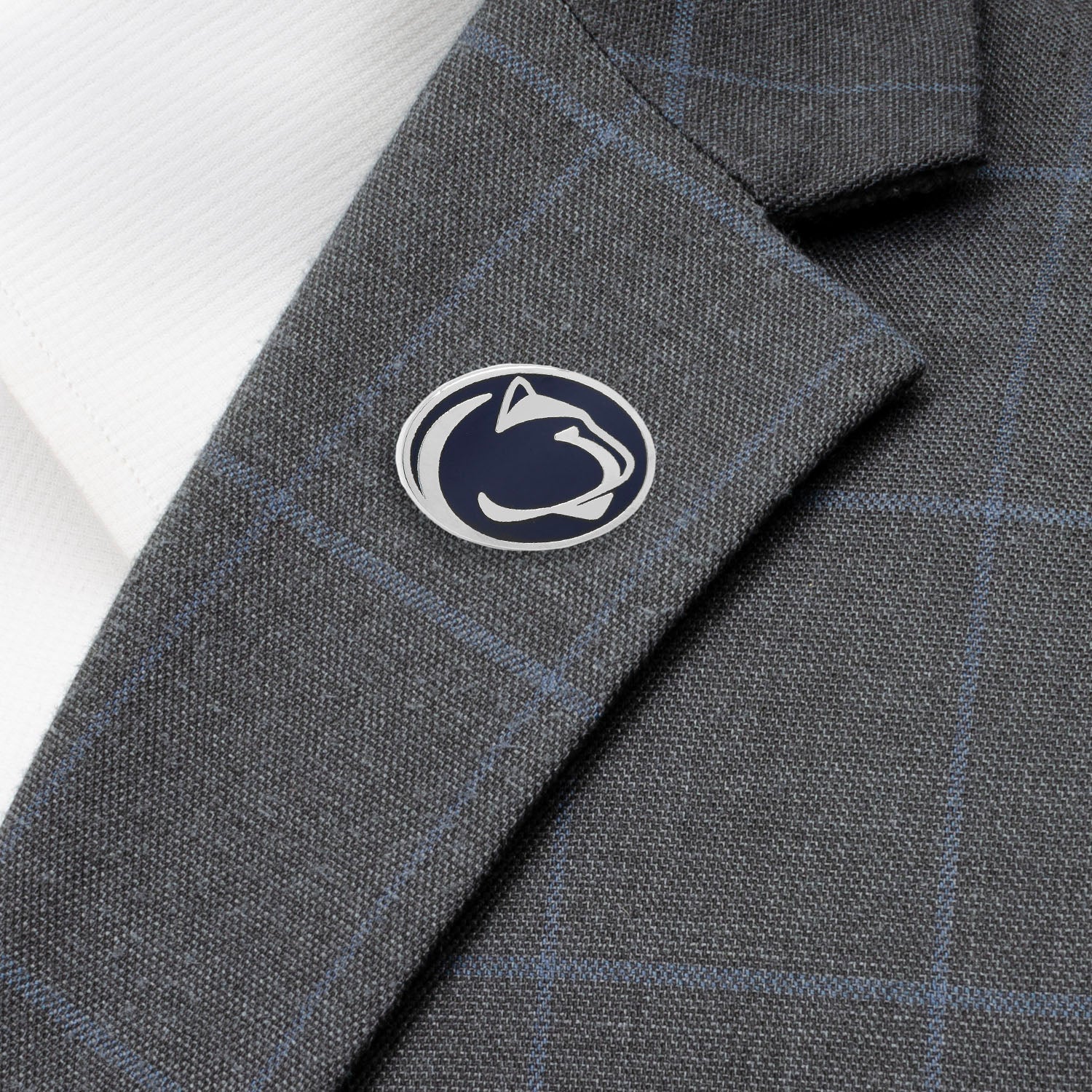 Show your PSU pride with this NCAA Penn State University Nittany Lions Lapel Pin by Cufflinks.com, featuring an abstract lion head logo—an officially licensed accessory perfect for fans and alumni.