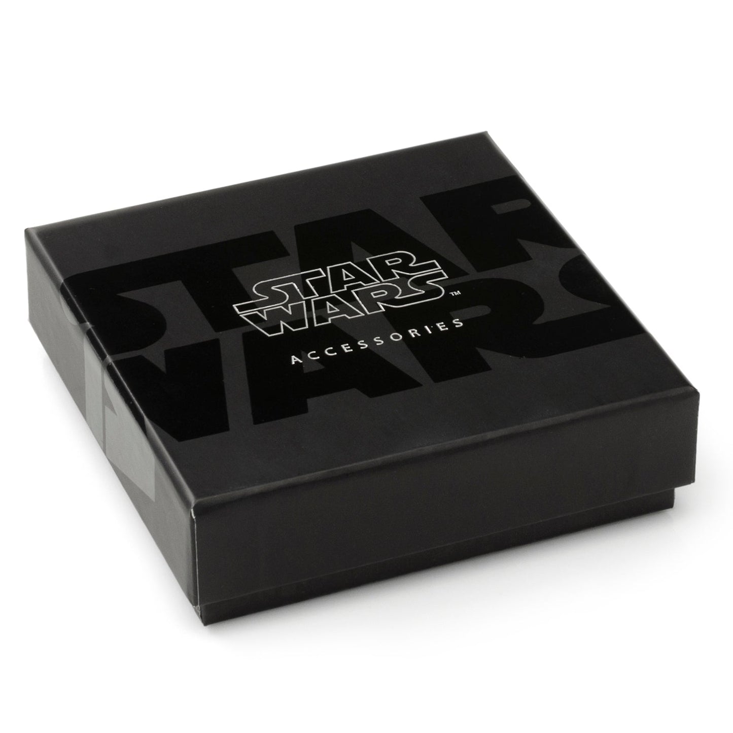 The Star Wars Darth Vader Light Saber Bracelet from Cufflinks.com features black braided leather and a silver clasp inspired by Darth Vader’s lightsaber—a must-have for any Star Wars jewelry collector.