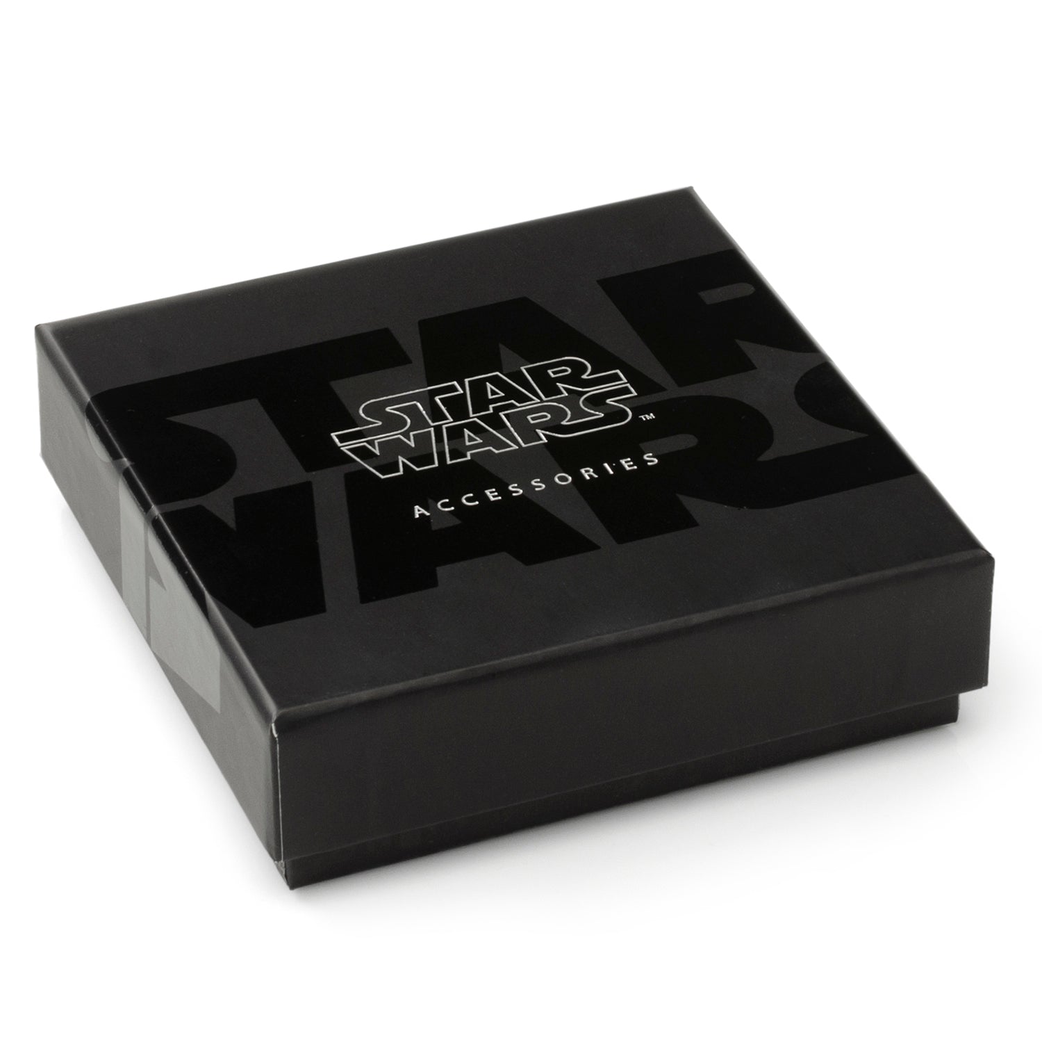 The Star Wars Darth Vader Light Saber Bracelet from Cufflinks.com features black braided leather and a silver clasp inspired by Darth Vader’s lightsaber—a must-have for any Star Wars jewelry collector.