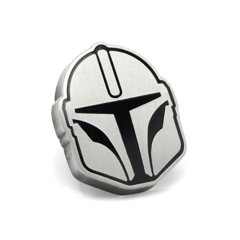 The Star Wars Mandalorian and Mythosaur Dress Socks and Lapel Pin Gift Set by Cufflinks.com includes Mandalorian-themed socks and a matching lapel pin—an ideal gift for any fan.