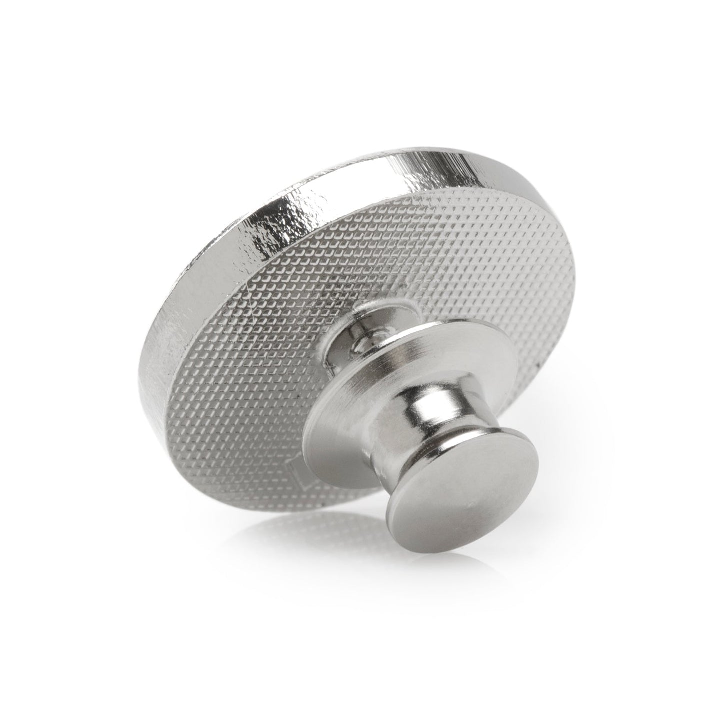 The Star Wars Imperial Crest Silver Lapel Pin by Cufflinks.com features the iconic black and white Galactic Empire emblem, is officially Lucasfilm licensed, and makes a must-have accessory for any Imperial fan. Displayed on a white background.