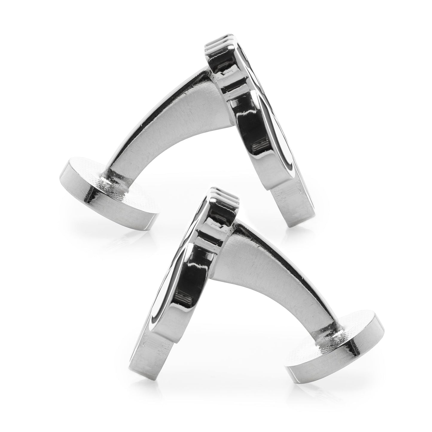 The Star Wars Mandalorian Mythosaur Cufflinks and Tie Bar Gift Set by Cufflinks.com, officially licensed by Lucasfilm, is shown on a white background.