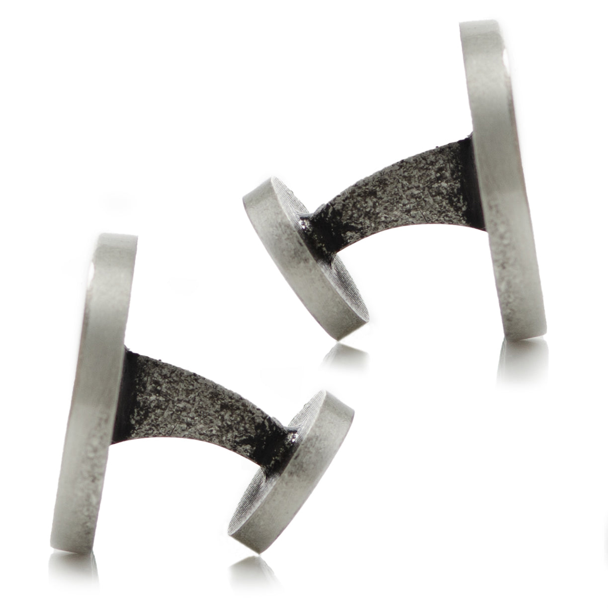 Star Wars Dadalorian Cufflinks by Cufflinks.com feature round metal links with "DADALORIAN NUMBER ONE IN THE GALAXY" and a Mandalorian helmet—ideal Father's Day or Mandalorian gifts for any dad.