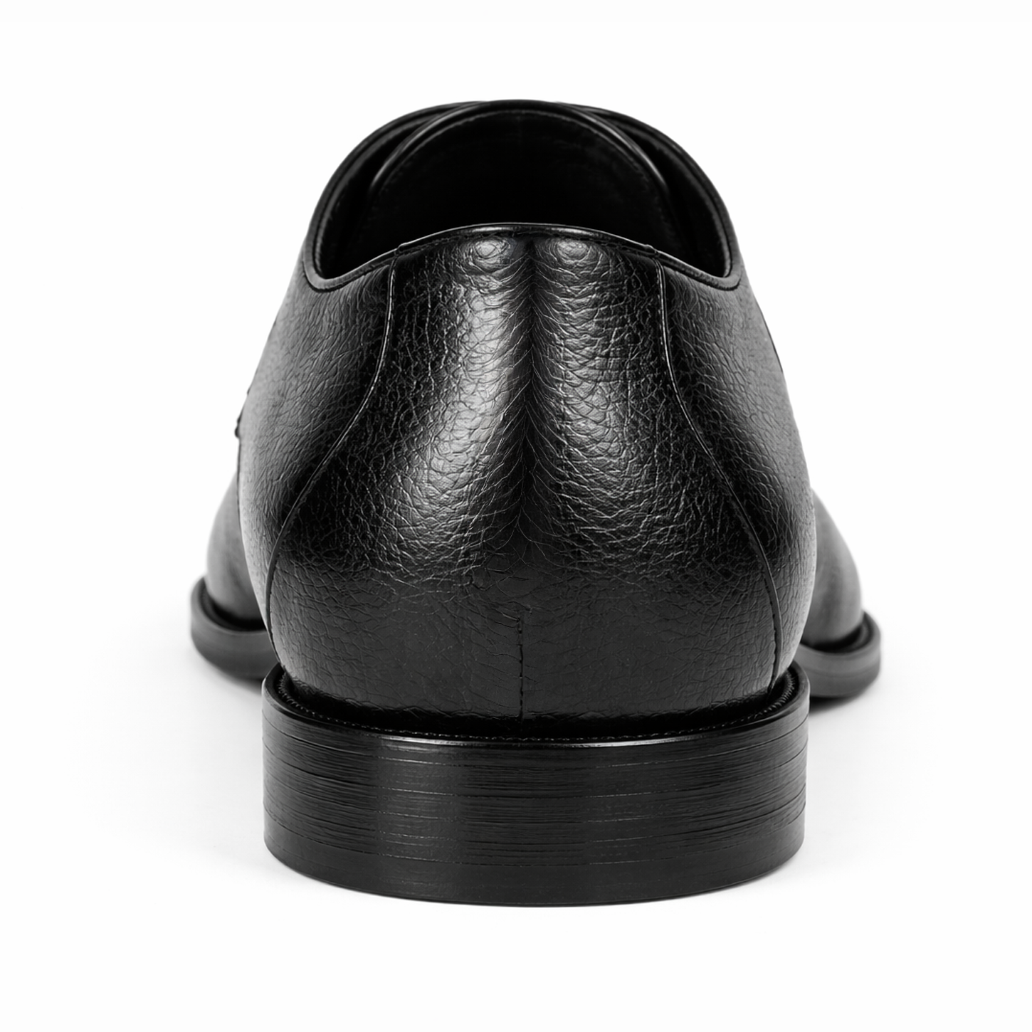The Belvedere Spada 114008, a genuine black ostrich leather shoe by BELVEDERE, features laces and textured patterns on the toe and sides, shown against a white background.