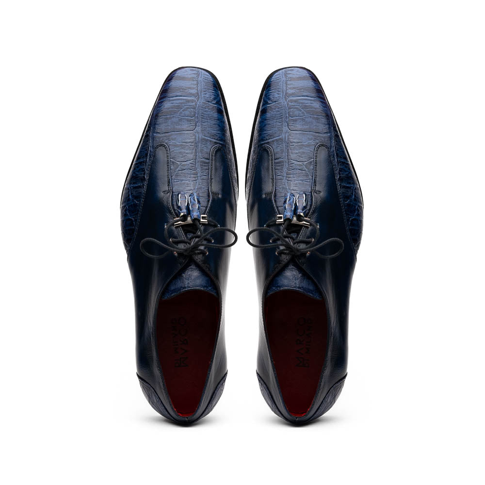 A pair of stylish Marco Di Milano Anzio Blue Jeans with classic design and premium detailing, offering the refined touch and comfort expected from luxury men's denim.