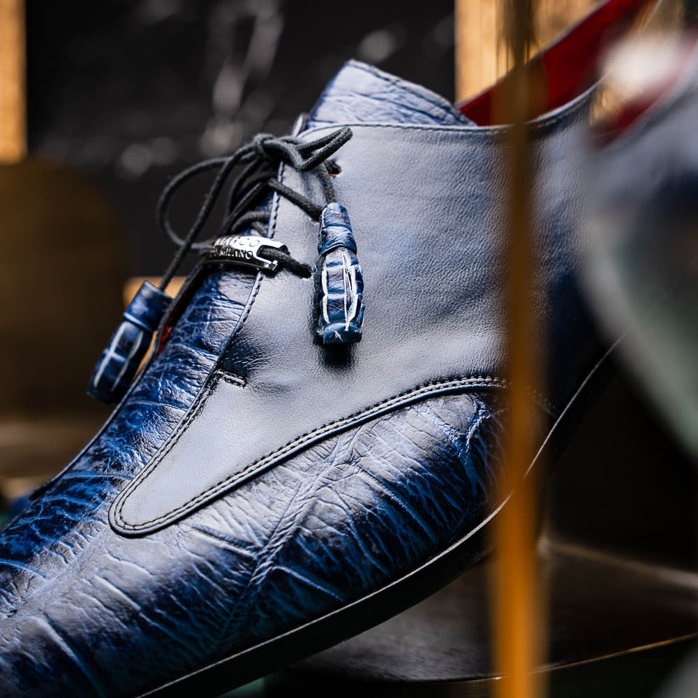 A pair of stylish Marco Di Milano Anzio Blue Jeans with classic design and premium detailing, offering the refined touch and comfort expected from luxury men's denim.