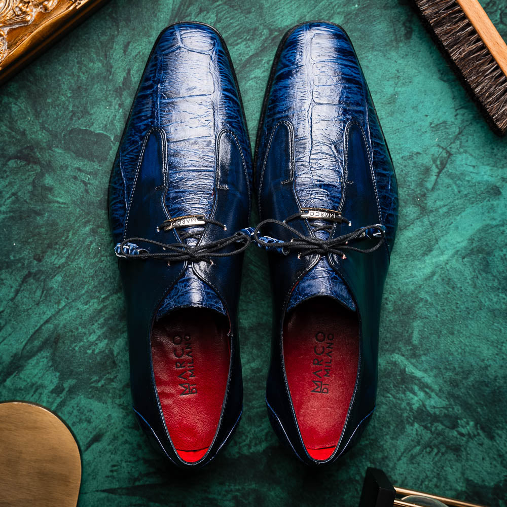 A pair of stylish Marco Di Milano Anzio Blue Jeans with classic design and premium detailing, offering the refined touch and comfort expected from luxury men's denim.